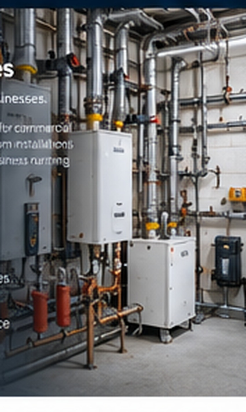 Commercial mechanical pipework and heating plant